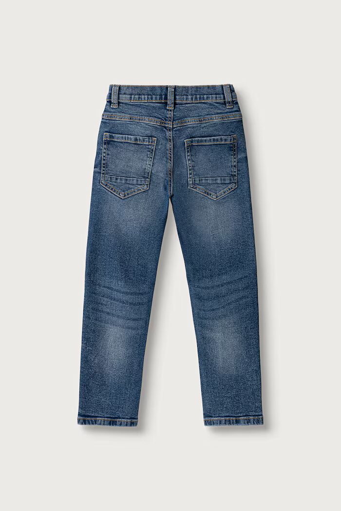 United Colors of Benetton дънки slim fit за деца тъмносини 4U9SCE04Y