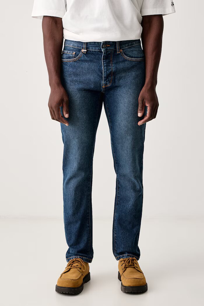 United Colors of Benetton дънки straight мъжки сини 4IPC57B88