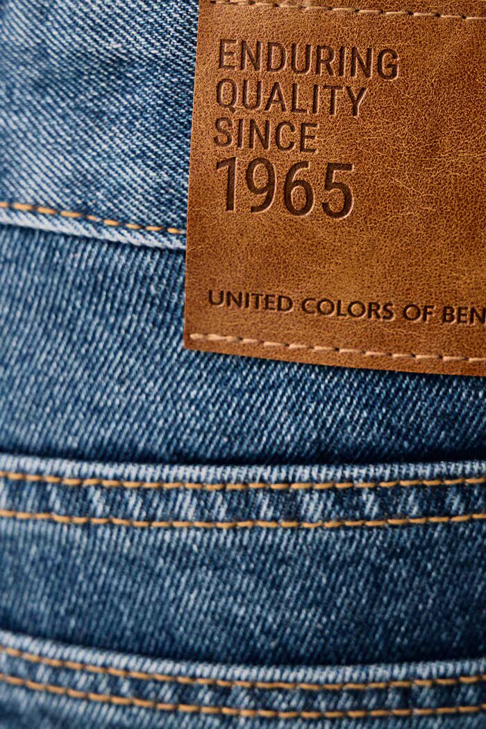 United Colors of Benetton дънки straight мъжки сини 4IPC57B88
