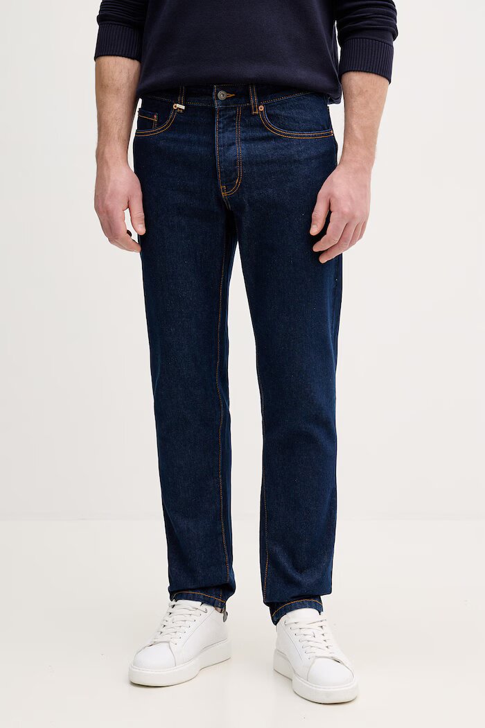 United Colors of Benetton дънки straight мъжки тъмносини 4IPC57B88