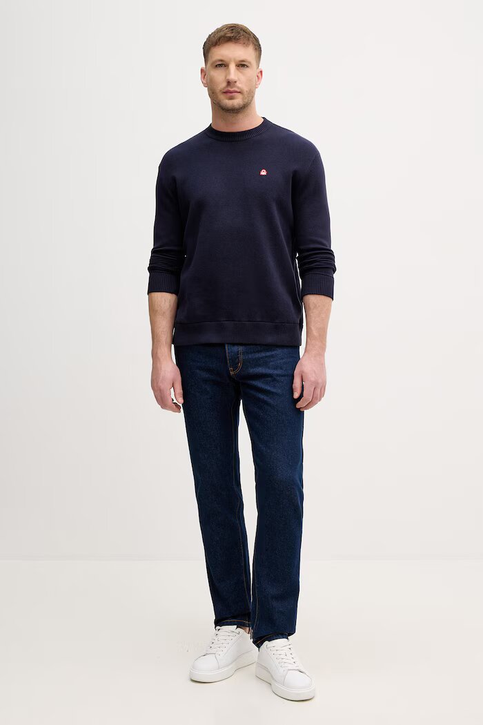 United Colors of Benetton дънки straight мъжки тъмносини 4IPC57B88