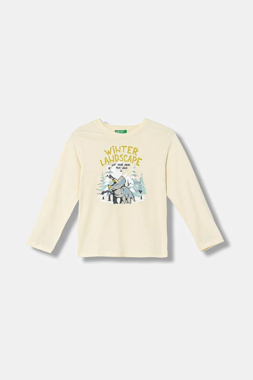 United Colors of Benetton Детска блуза с дълги ръкави