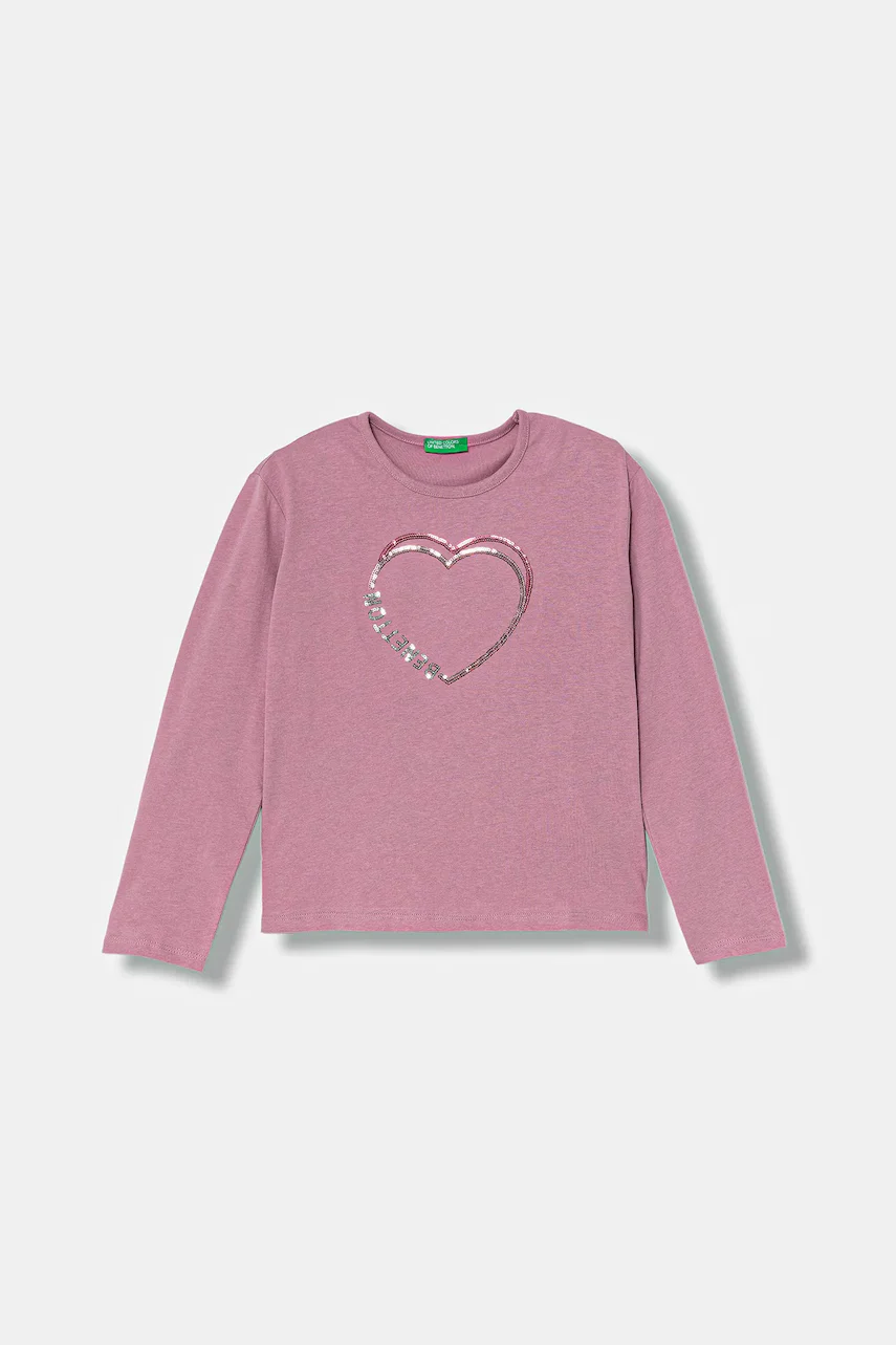 United Colors of Benetton Детска блуза с дълги ръкави