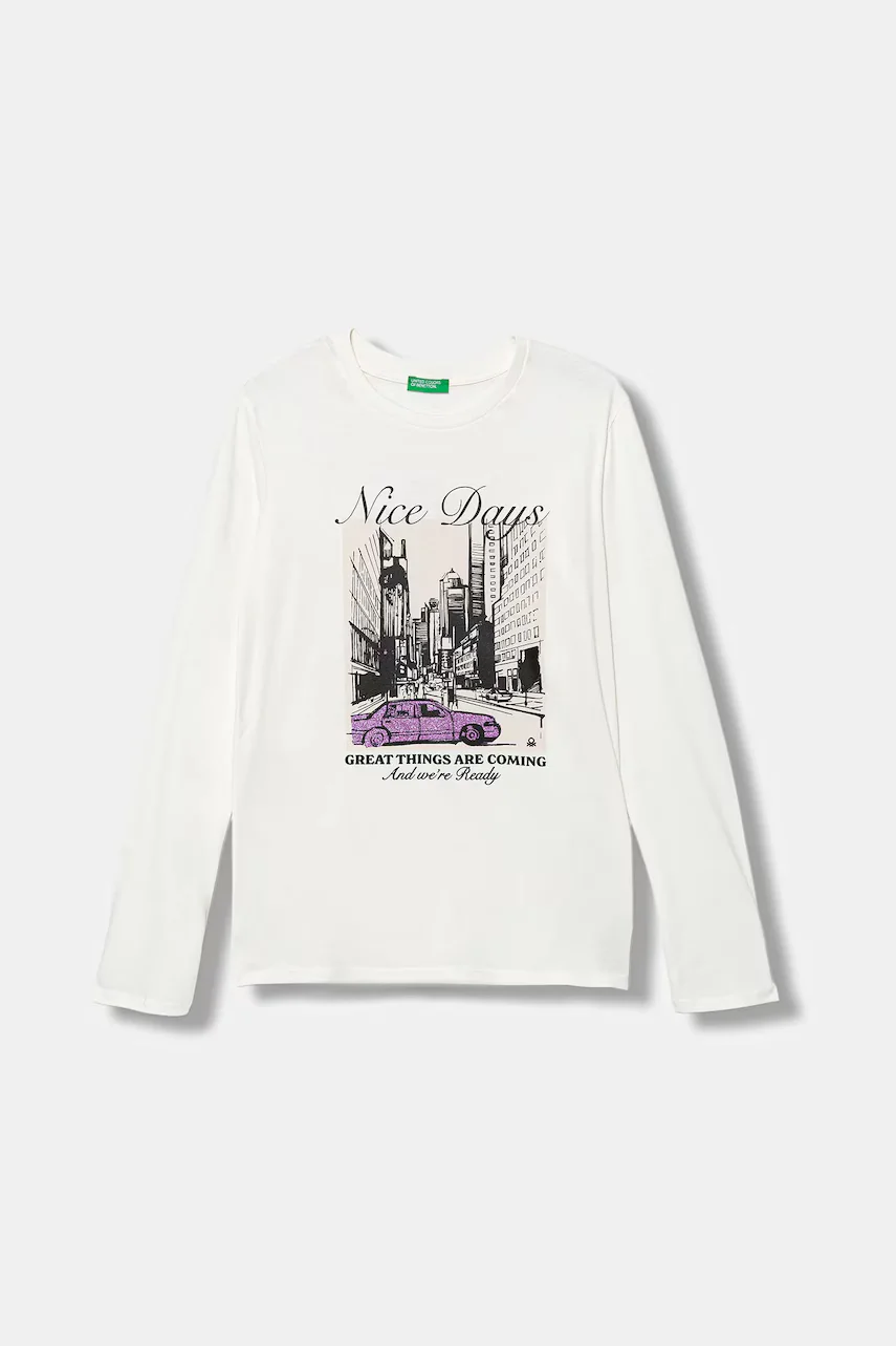 United Colors of Benetton Детска блуза с дълги ръкави