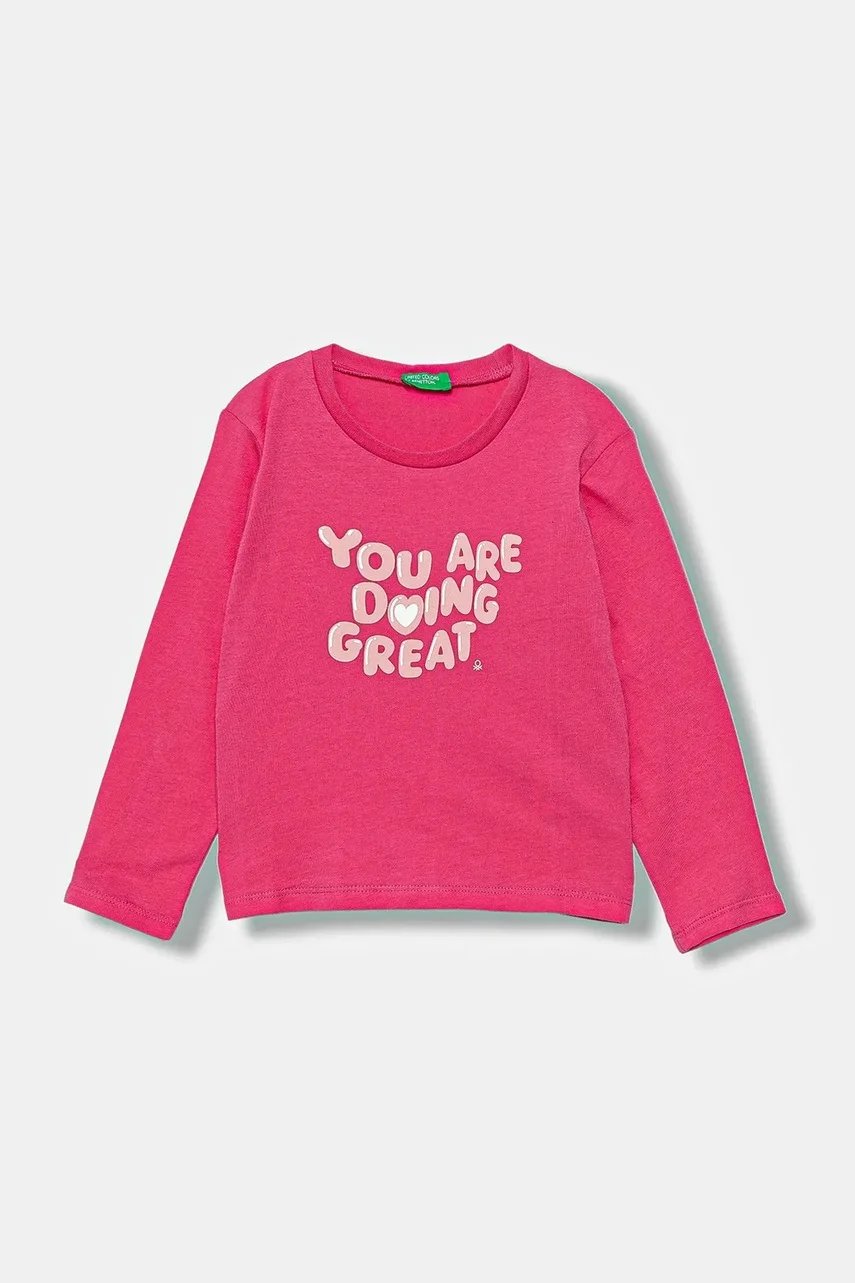 United Colors of Benetton Детска блуза с дълги ръкави