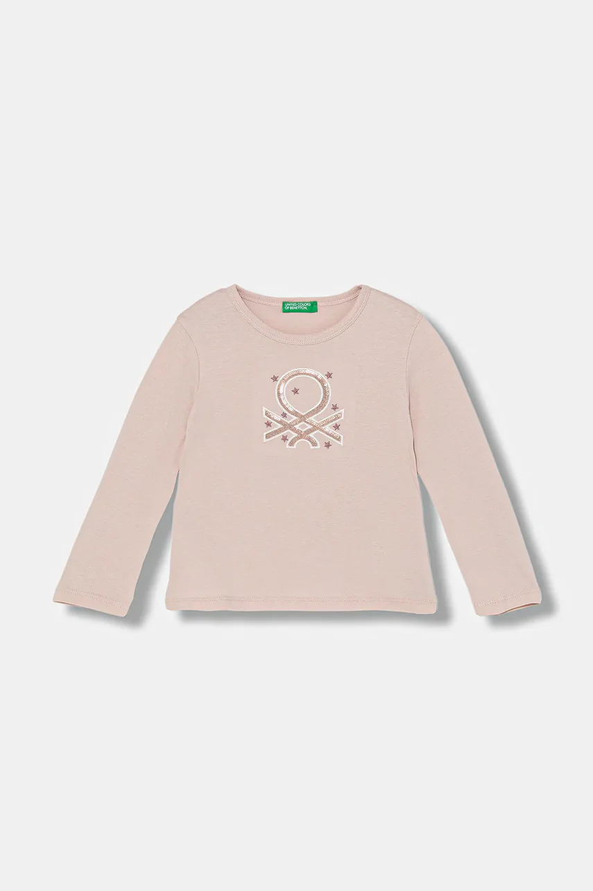 United Colors of Benetton Детска блуза с дълги ръкави