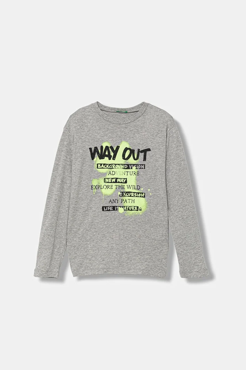 United Colors of Benetton Детска блуза с дълги ръкави