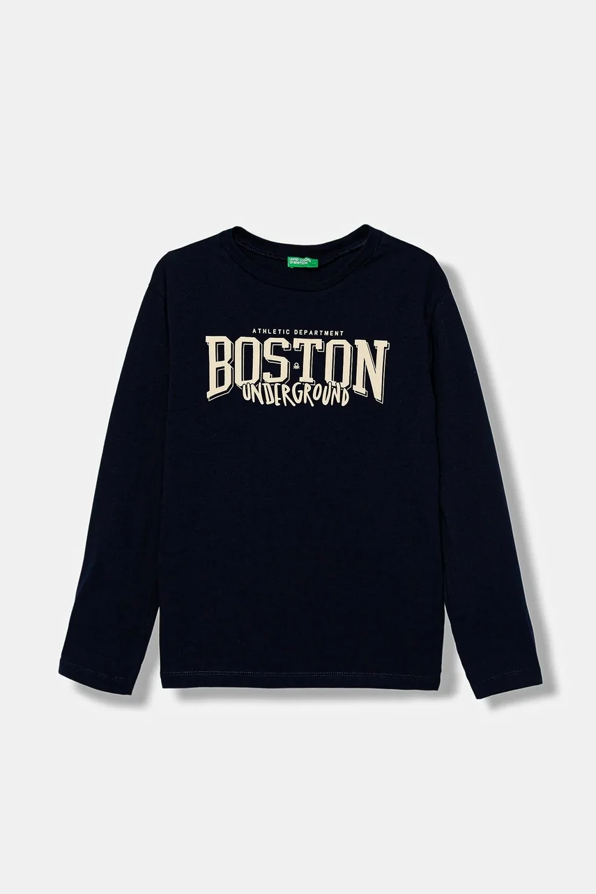 United Colors of Benetton Детска блуза с дълги ръкави