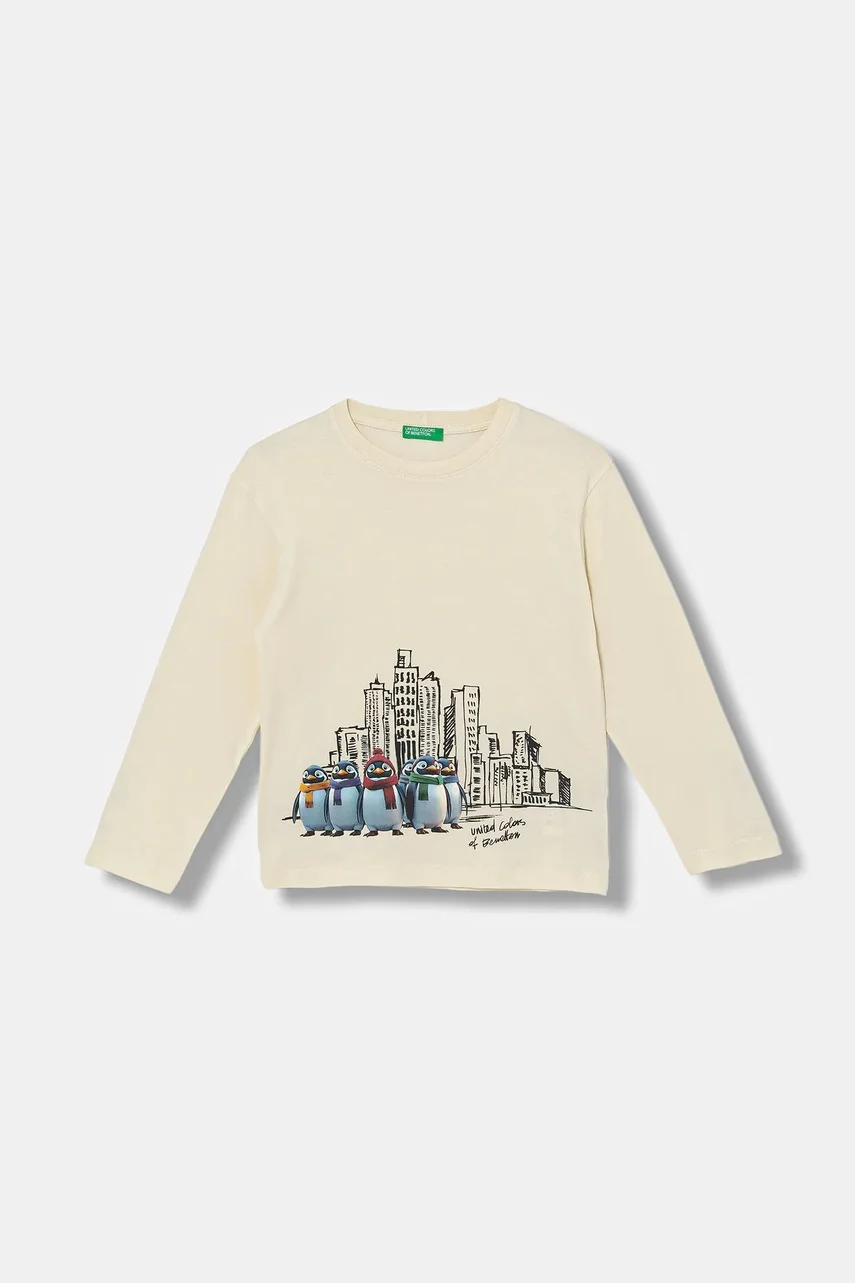 United Colors of Benetton Детска блуза с дълги ръкави