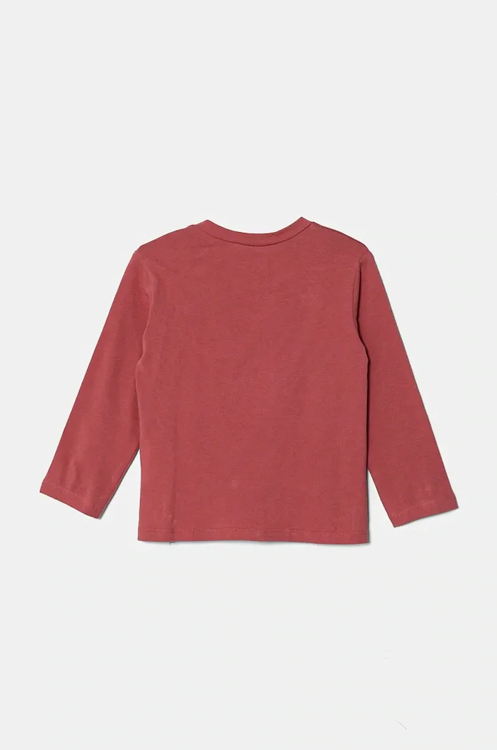 United Colors of Benetton Детска блуза с дълги ръкави в розово 3P4ZG10FV