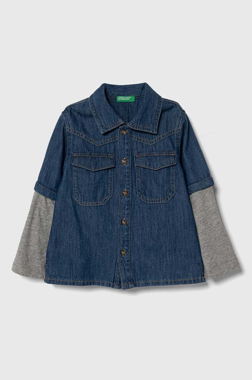 United Colors of Benetton Детска дънкова риза