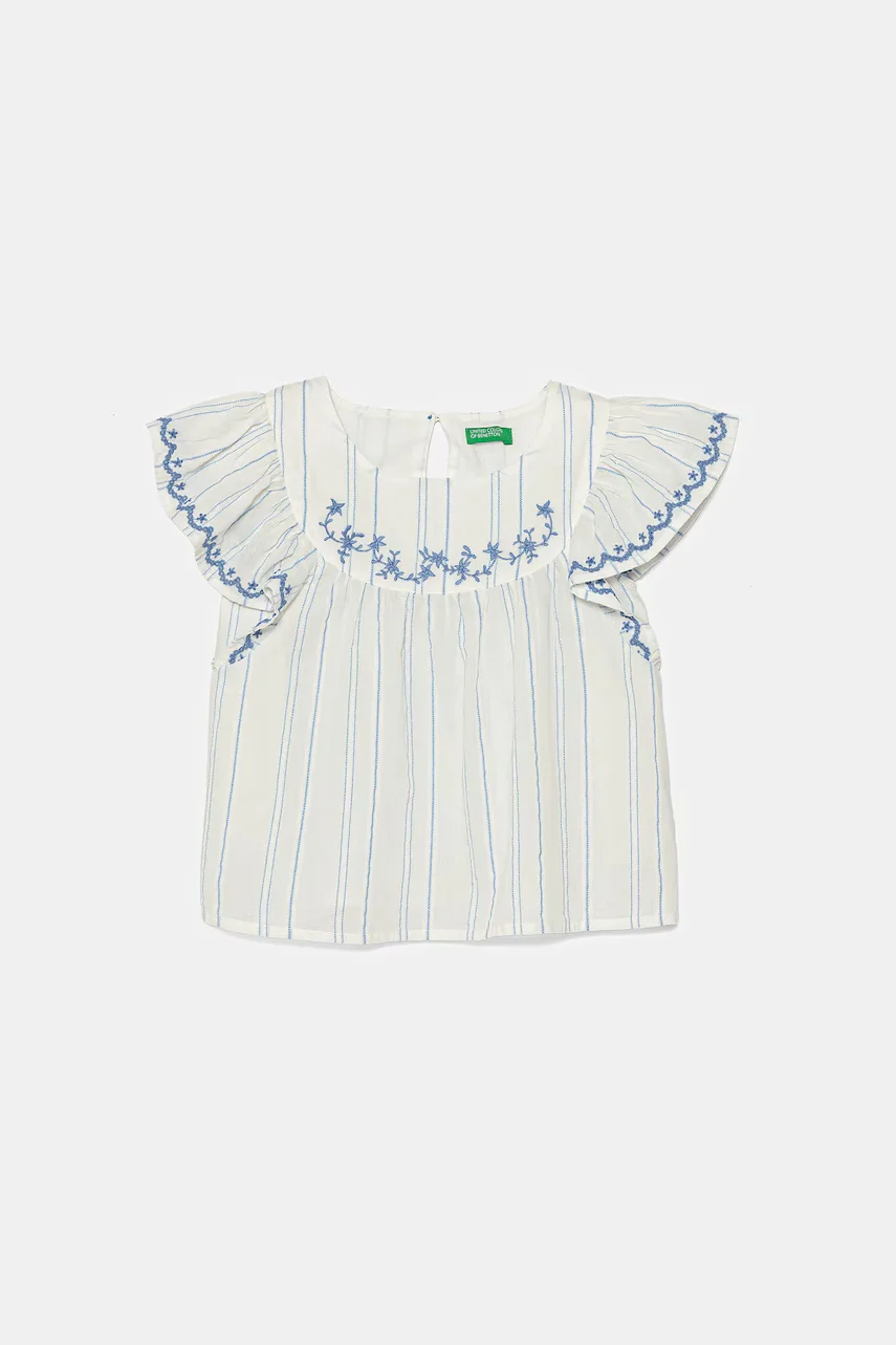 United Colors of Benetton Детска памучна блуза