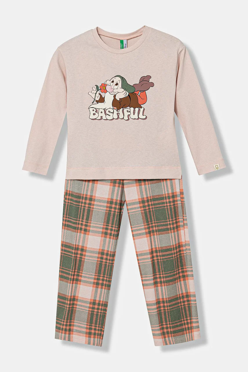 United Colors of Benetton Детска памучна пижама
