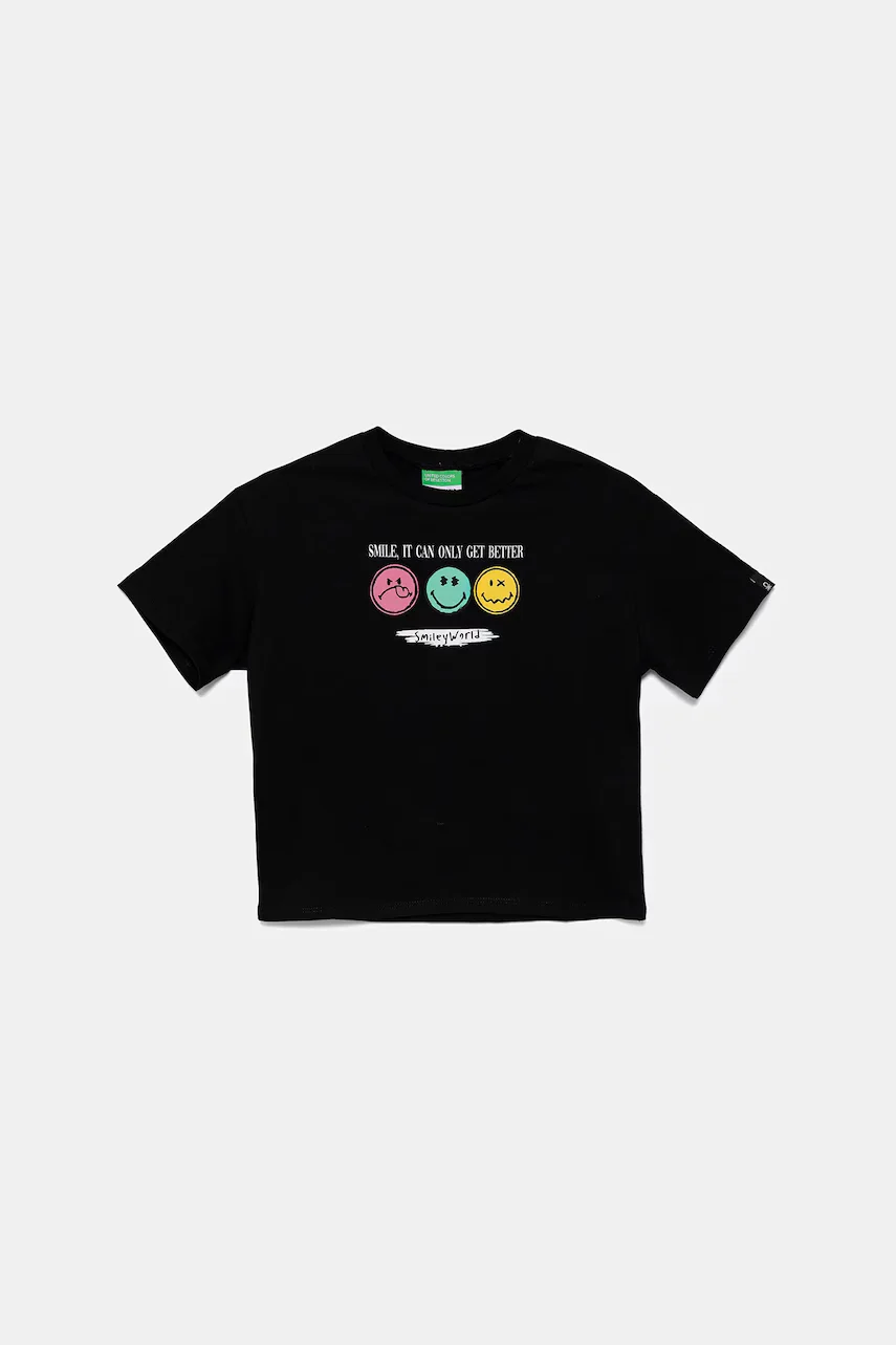 United Colors of Benetton Детска памучна тениска