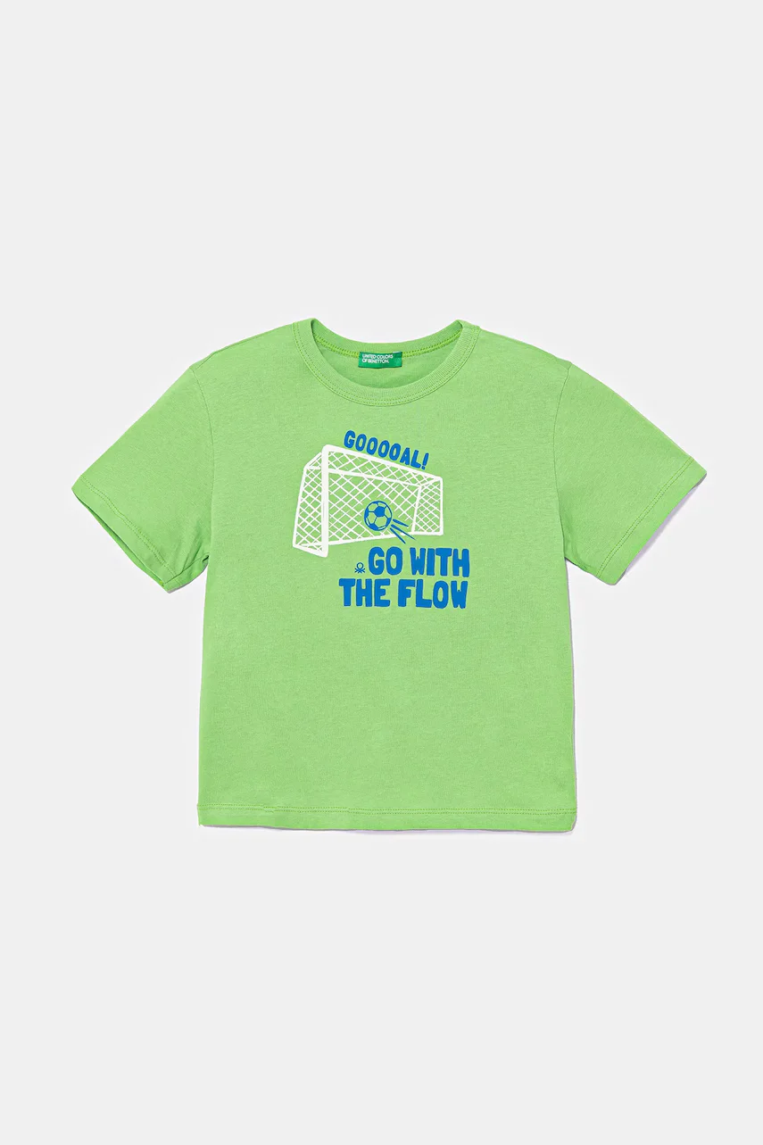 United Colors of Benetton Детска памучна тениска