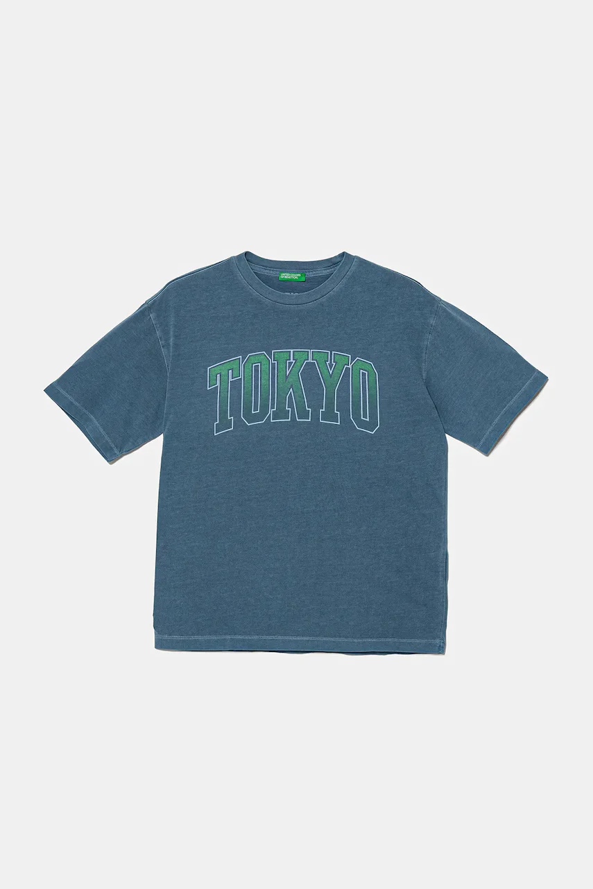 United Colors of Benetton Детска памучна тениска