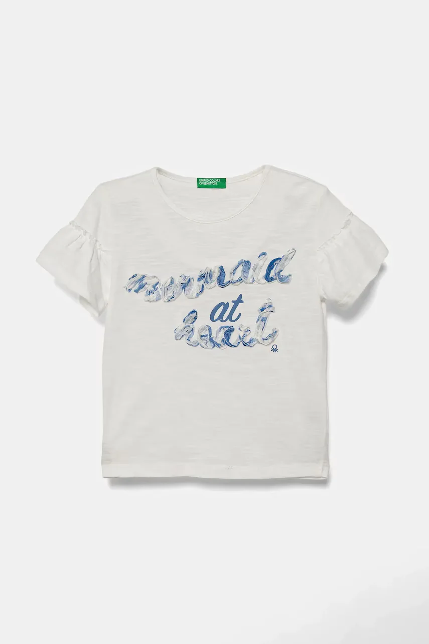 United Colors of Benetton Детска памучна тениска