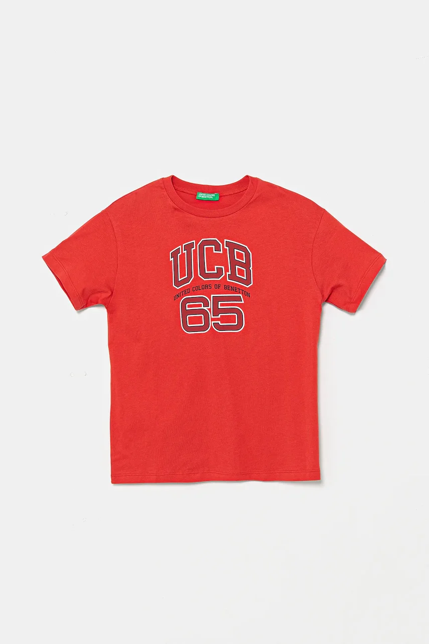 United Colors of Benetton Детска памучна тениска