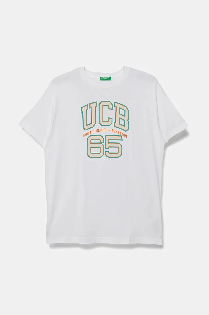 United Colors of Benetton Детска памучна тениска