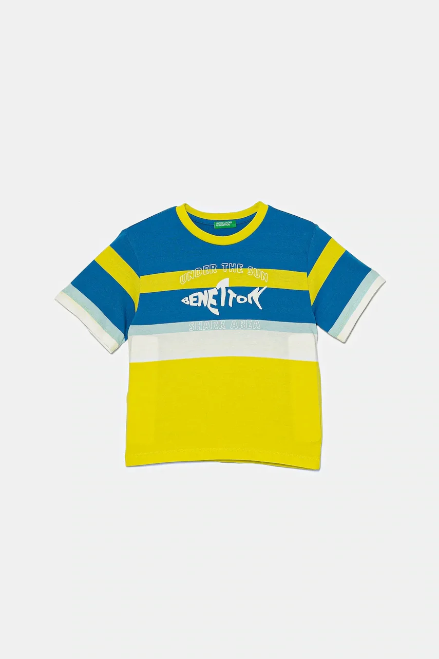 United Colors of Benetton Детска памучна тениска