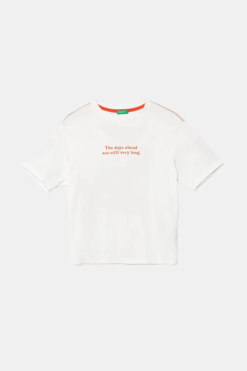 United Colors of Benetton Детска памучна тениска