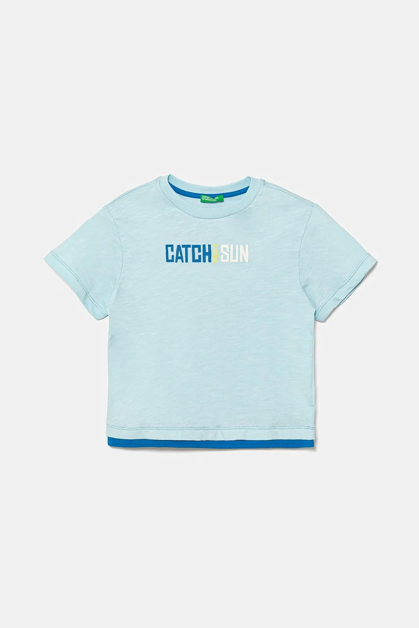United Colors of Benetton Детска памучна тениска