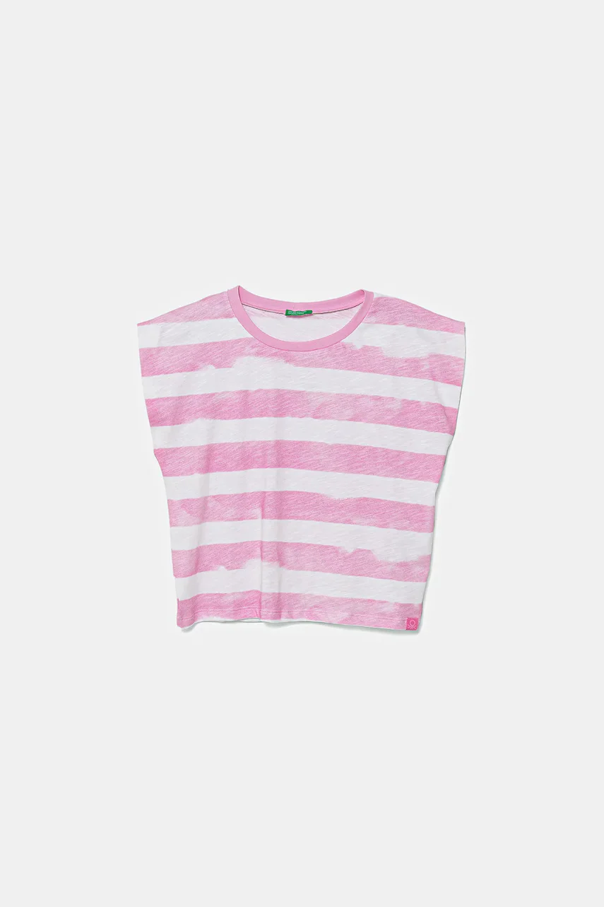 United Colors of Benetton Детска памучна тениска