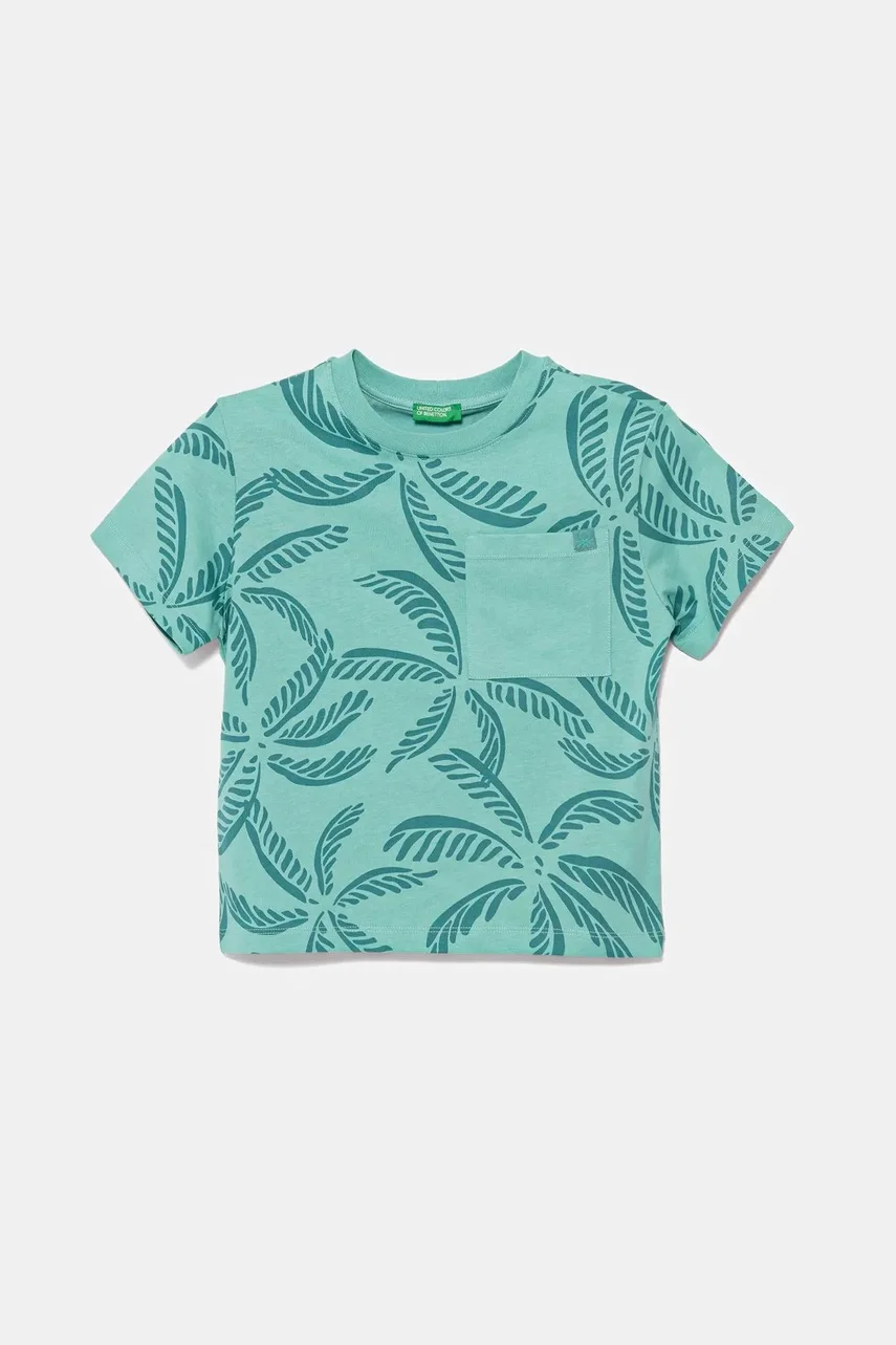 United Colors of Benetton Детска памучна тениска