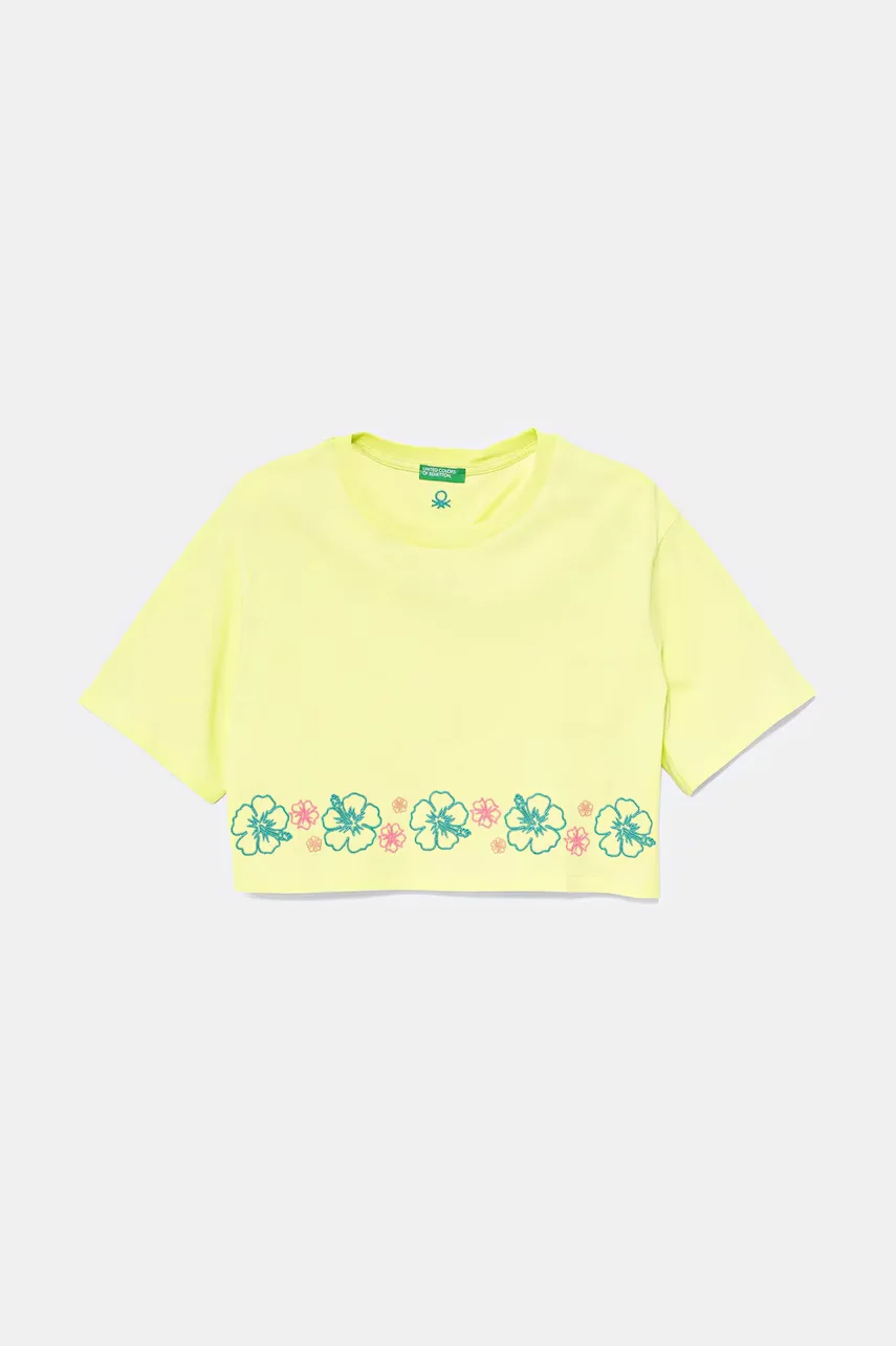 United Colors of Benetton Детска памучна тениска