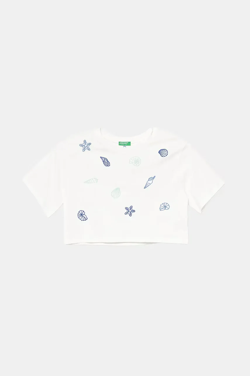 United Colors of Benetton Детска памучна тениска