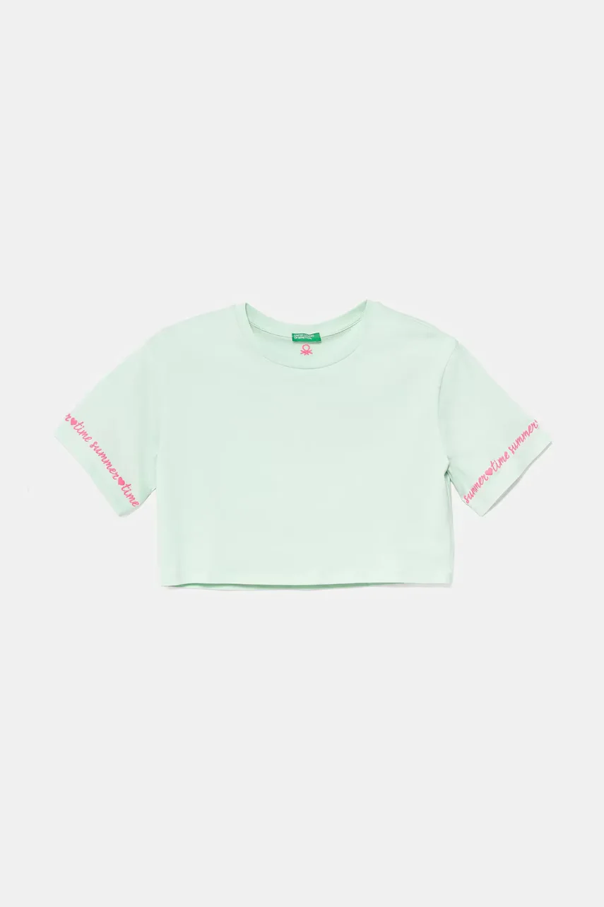 United Colors of Benetton Детска памучна тениска