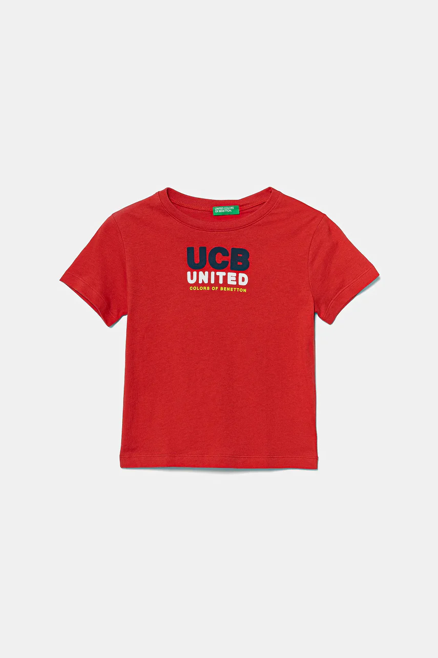 United Colors of Benetton Детска памучна тениска