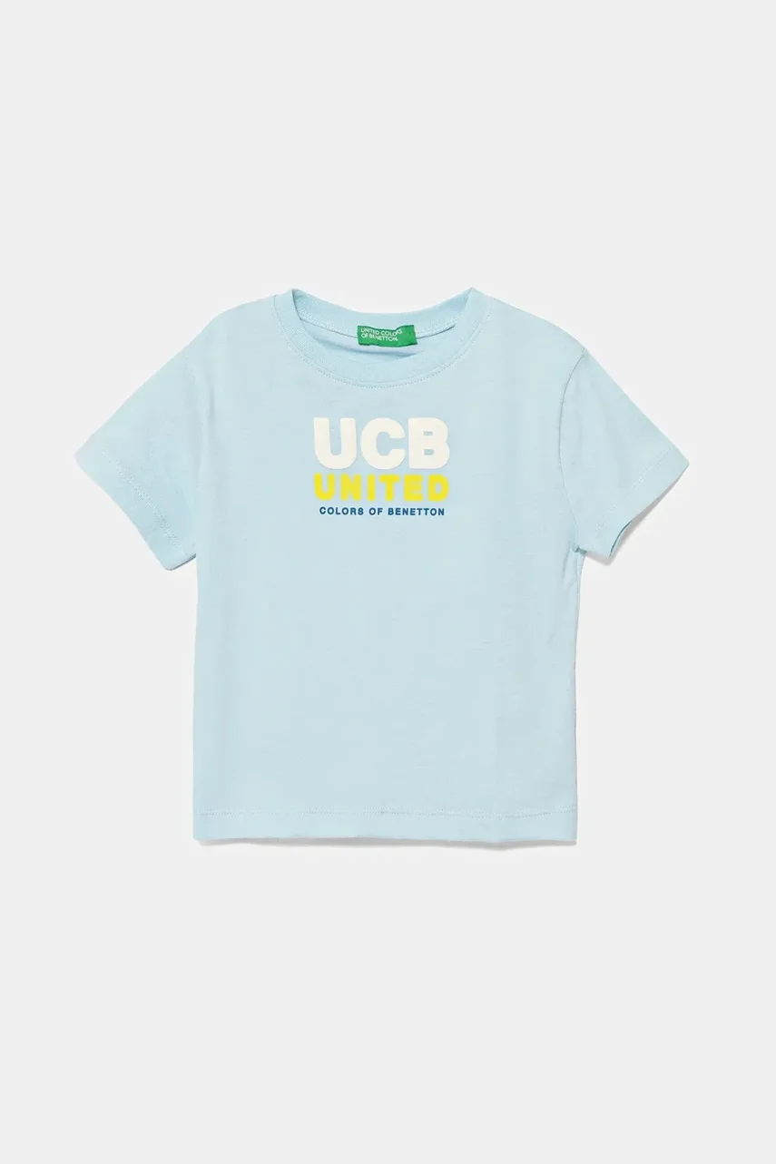 United Colors of Benetton Детска памучна тениска