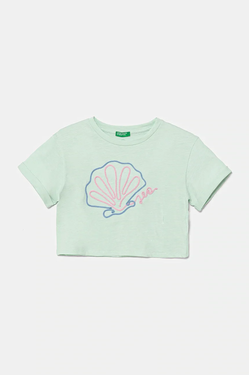 United Colors of Benetton Детска памучна тениска