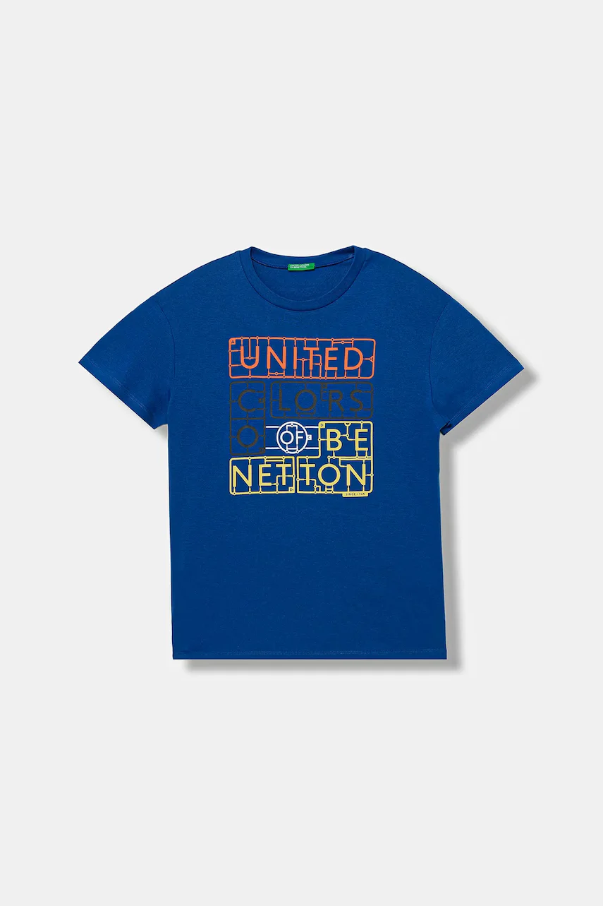United Colors of Benetton Детска памучна тениска