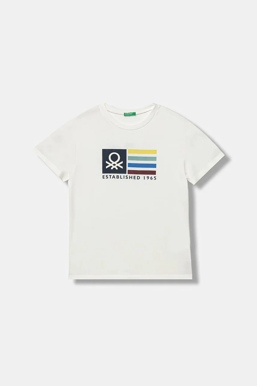 United Colors of Benetton Детска памучна тениска