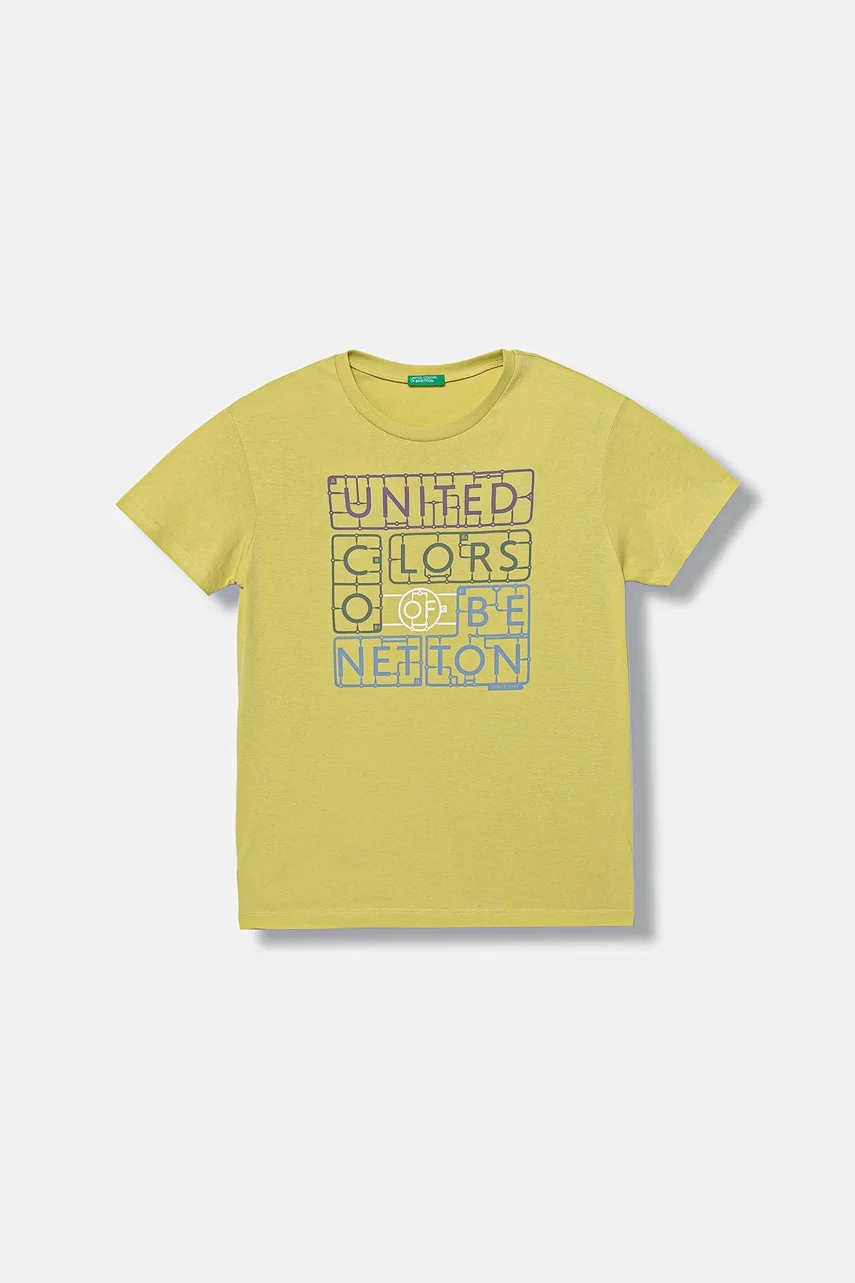 United Colors of Benetton Детска памучна тениска