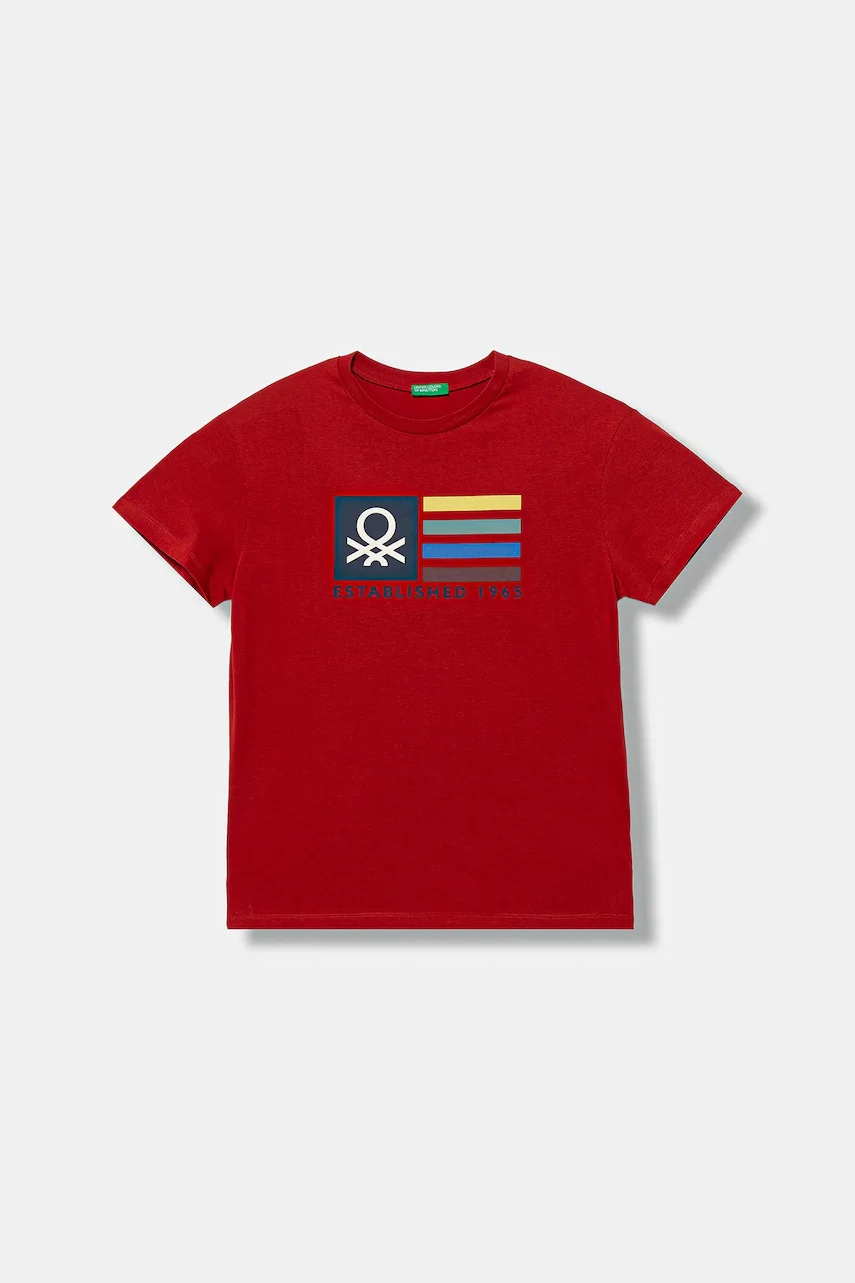 United Colors of Benetton Детска памучна тениска