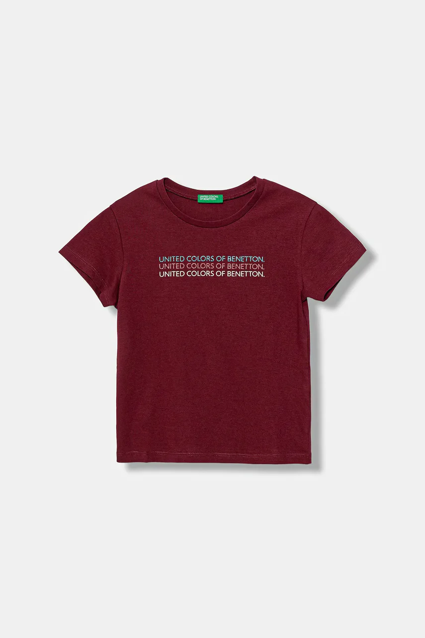 United Colors of Benetton Детска памучна тениска