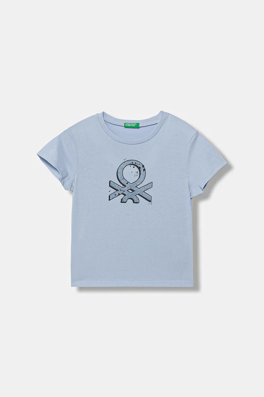 United Colors of Benetton Детска памучна тениска