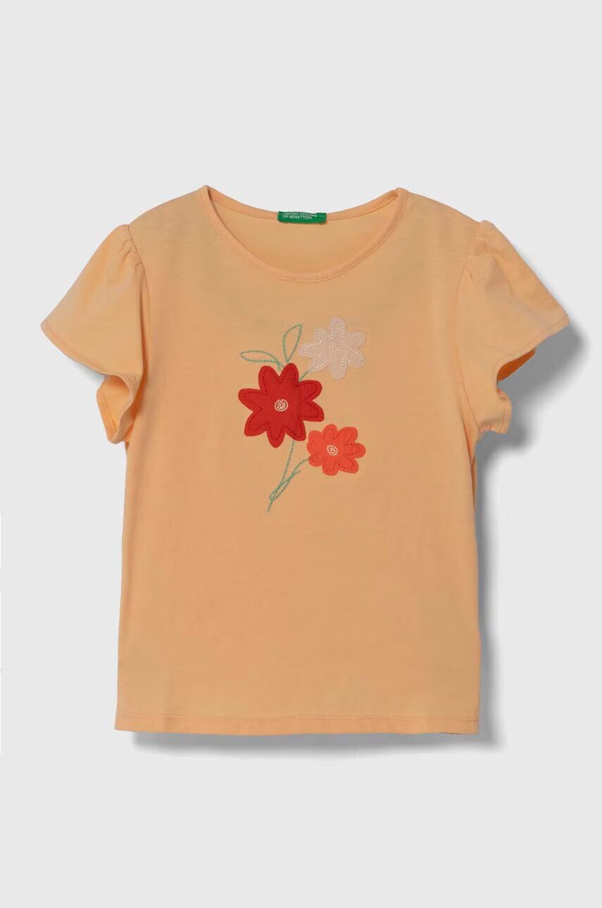 United Colors of Benetton Детска памучна тениска