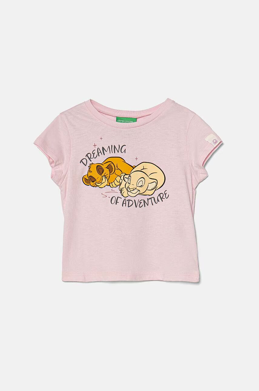 United Colors of Benetton Детска памучна тениска