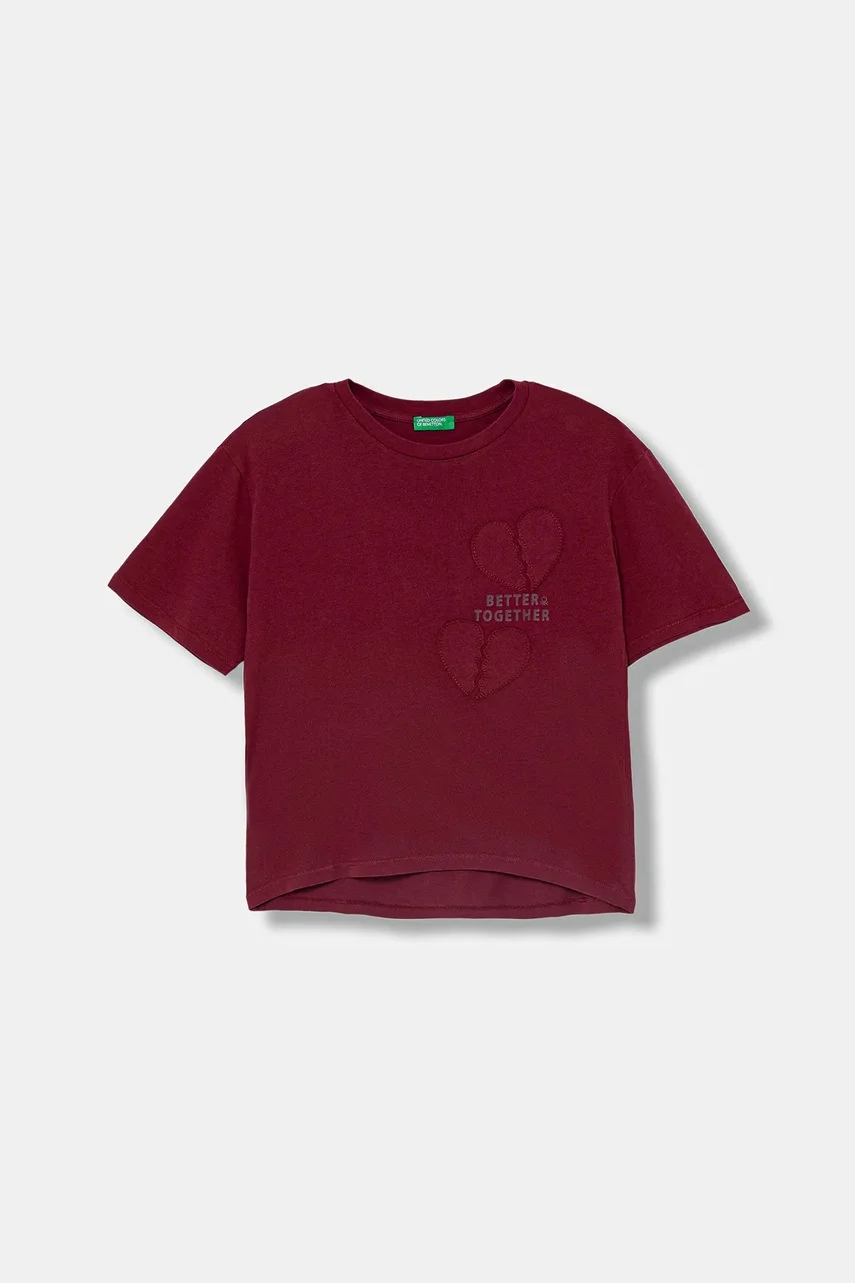 United Colors of Benetton Детска памучна тениска