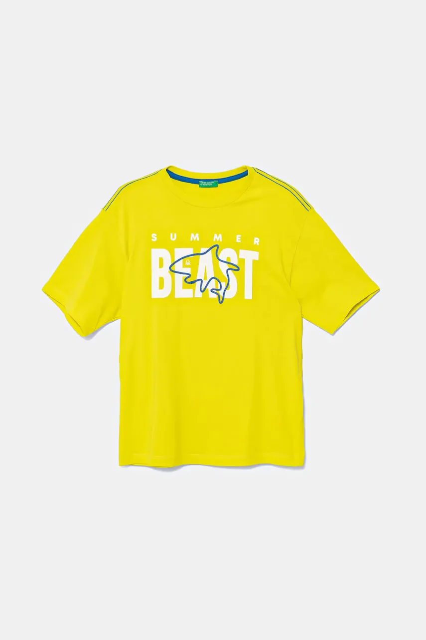 United Colors of Benetton Детска памучна тениска