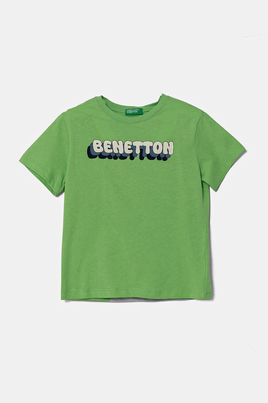 United Colors of Benetton Детска памучна тениска