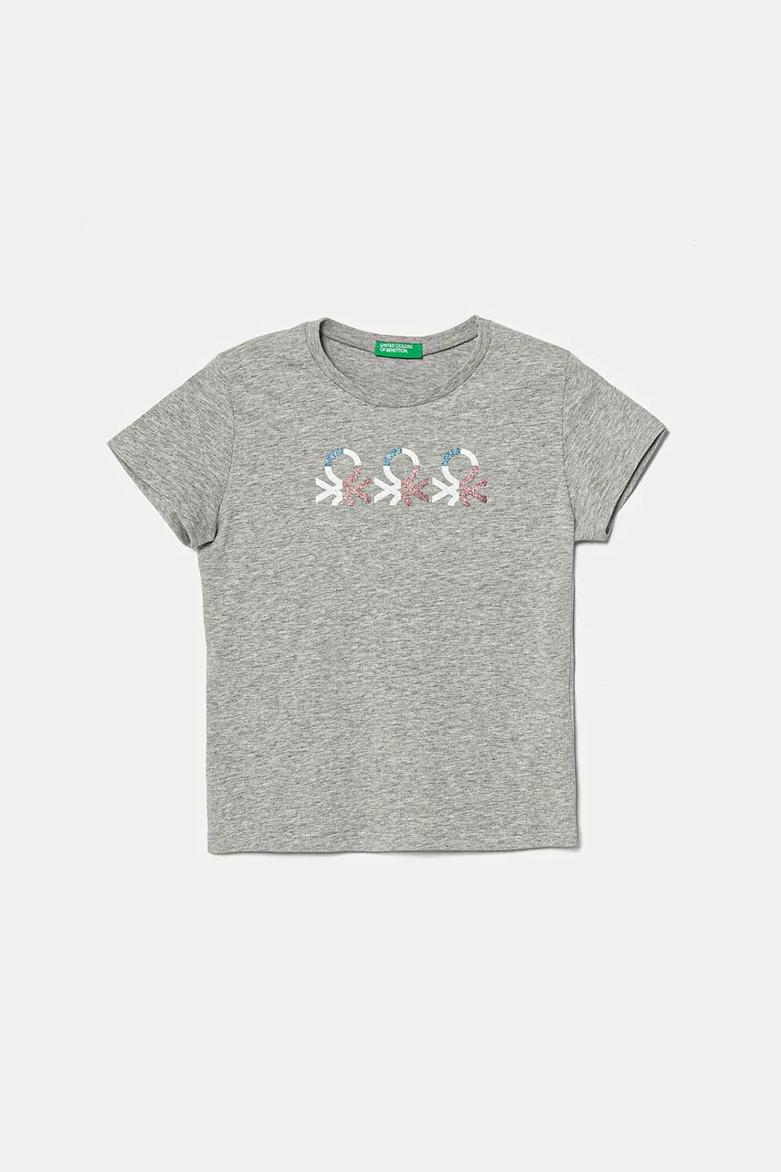 United Colors of Benetton Детска памучна тениска