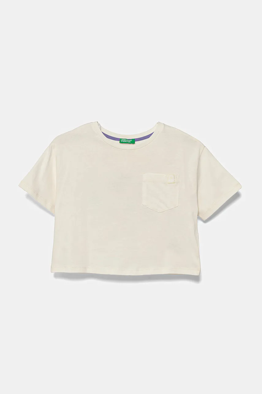 United Colors of Benetton Детска памучна тениска