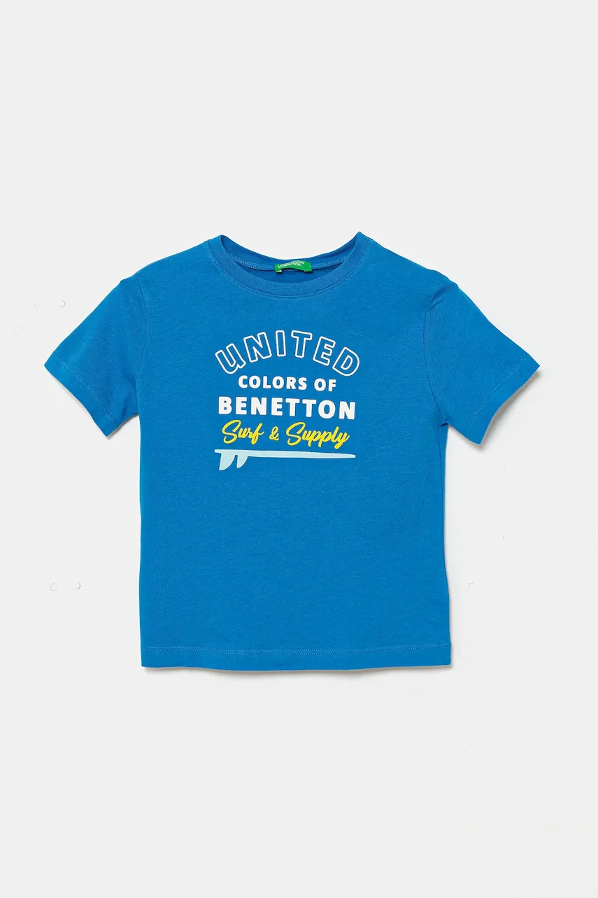 United Colors of Benetton Детска памучна тениска