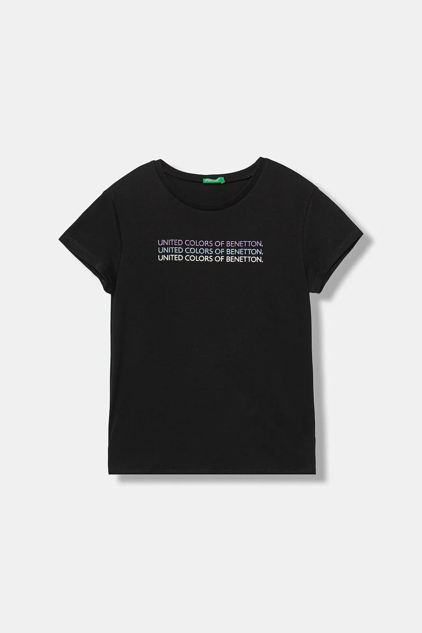 United Colors of Benetton Детска памучна тениска