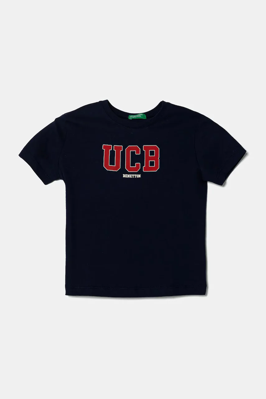 United Colors of Benetton Детска памучна тениска